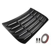 DURAFORCE For Honda Civic Sedan 16-21 4-Door Rear ABS Black Window Louver Sun Shade Cover