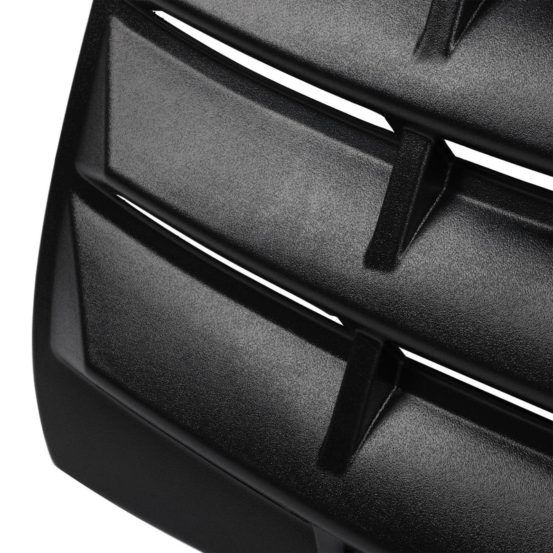 DURAFORCE For Honda Civic Sedan 16-21 4-Door Rear ABS Black Window Louver Sun Shade Cover