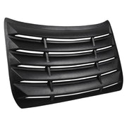 DURAFORCE For Honda Civic Sedan 16-21 4-Door Rear ABS Black Window Louver Sun Shade Cover