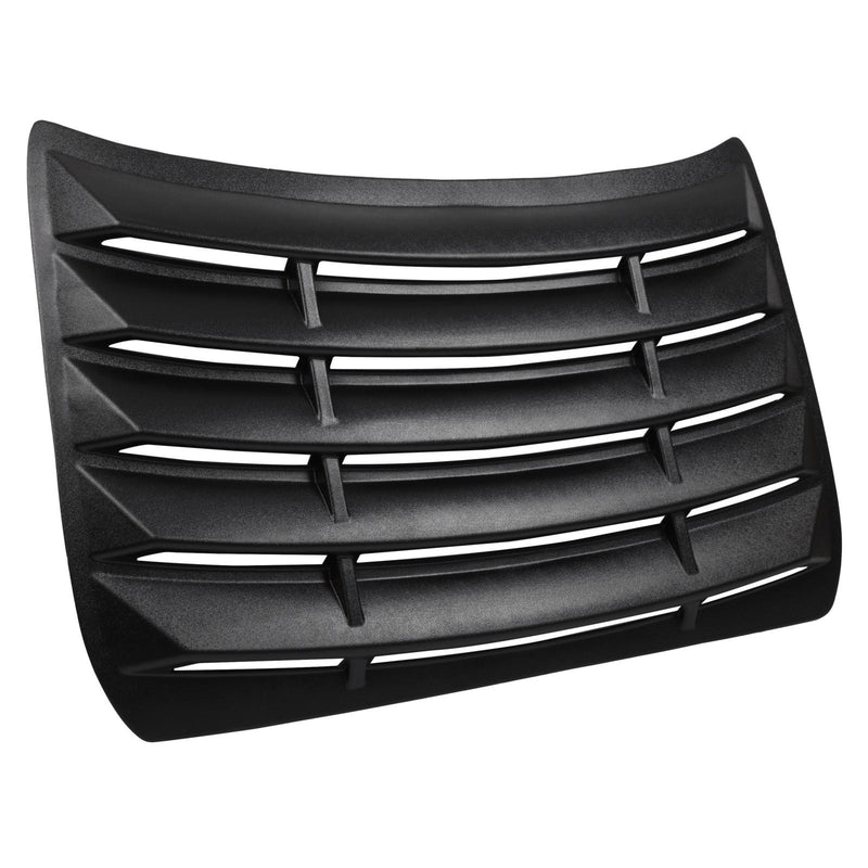 DURAFORCE For Honda Civic Sedan 16-21 4-Door Rear ABS Black Window Louver Sun Shade Cover
