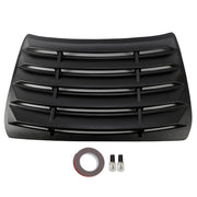 DURAFORCE For Honda Civic Sedan 16-21 4-Door Rear ABS Black Window Louver Sun Shade Cover