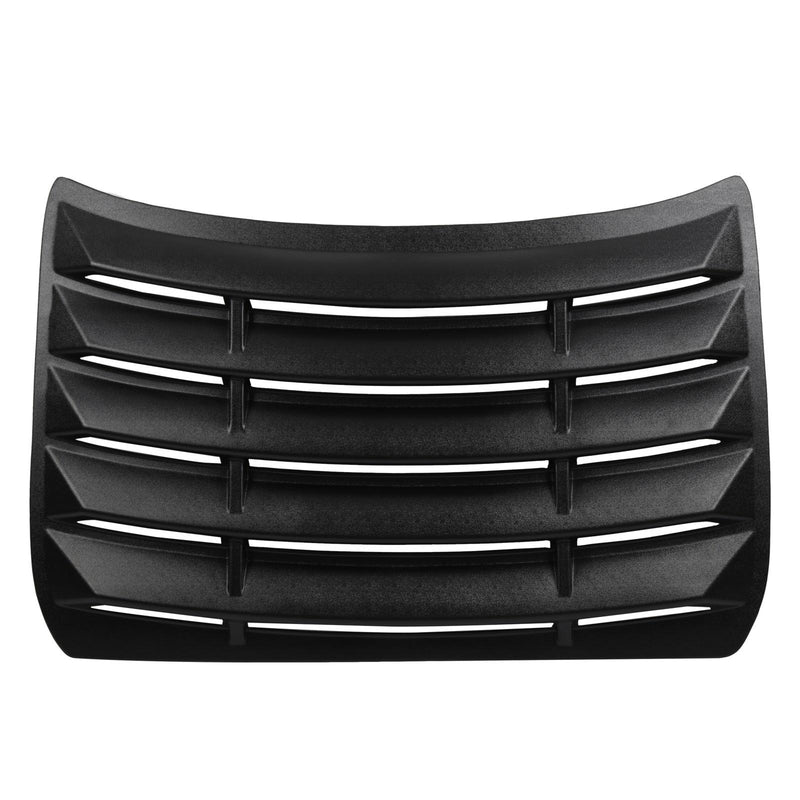 DURAFORCE For Honda Civic Sedan 16-21 4-Door Rear ABS Black Window Louver Sun Shade Cover