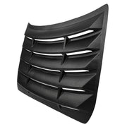 DURAFORCE For Honda Civic Sedan 16-21 4-Door Rear ABS Black Window Louver Sun Shade Cover