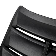 DURAFORCE For Honda Civic Sedan 16-21 4-Door Rear ABS Black Window Louver Sun Shade Cover