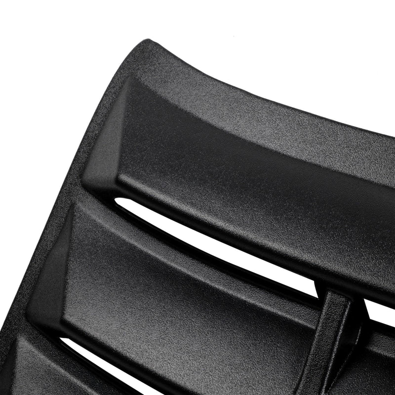 DURAFORCE For Honda Civic Sedan 16-21 4-Door Rear ABS Black Window Louver Sun Shade Cover