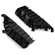 DURAFORCE Black Front Bumper Stiffener Bracket Left &Right For Infiniti Q50 2014-2022 2018