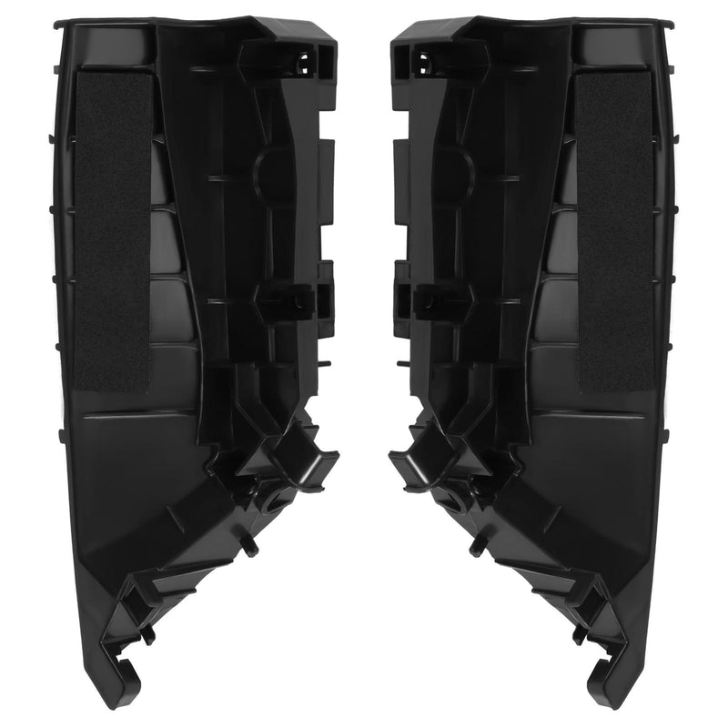 DURAFORCE Black Front Bumper Stiffener Bracket Left &Right For Infiniti Q50 2014-2022 2018