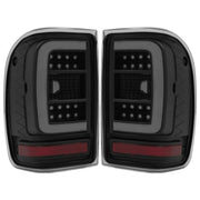 DURAFORCE For Ford Ranger 2001-2011 Black Housing Smoke Lens Tail Lights LED C Light Bar
