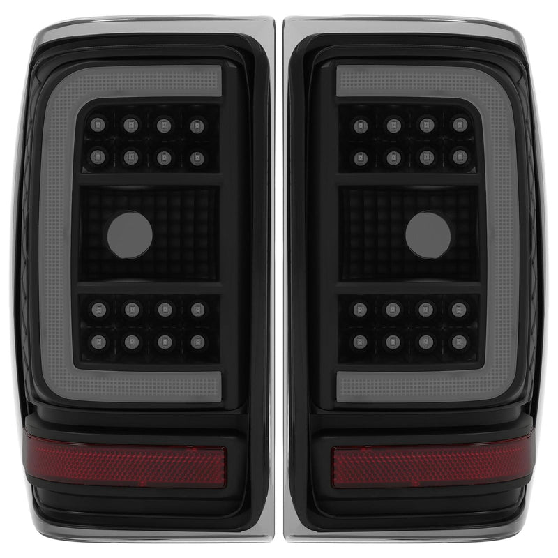 DURAFORCE For Ford Ranger 2001-2011 Black Housing Smoke Lens Tail Lights LED C Light Bar