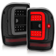DURAFORCE For Ford Ranger 2001-2011 Black Housing Smoke Lens Tail Lights LED C Light Bar