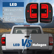 DURAFORCE For Ford Ranger 2001-2011 Black Housing Smoke Lens Tail Lights LED C Light Bar