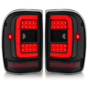 DURAFORCE For Ford Ranger 2001-2011 Black Housing Smoke Lens Tail Lights LED C Light Bar