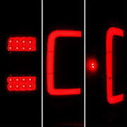 DURAFORCE For Ford Ranger 2001-2011 Black Housing Smoke Lens Tail Lights LED C Light Bar