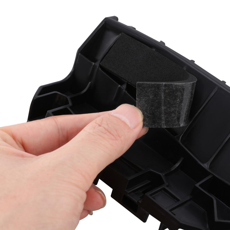 DURAFORCE Black Front Left Bumper Support Stiffener Bracket For Infiniti Q50 2014-2022 18
