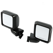 DURAFORCE Pair Exterior Manual Mirrors For Jeep Wrangler JL Gladiator 2018-2023 82215138