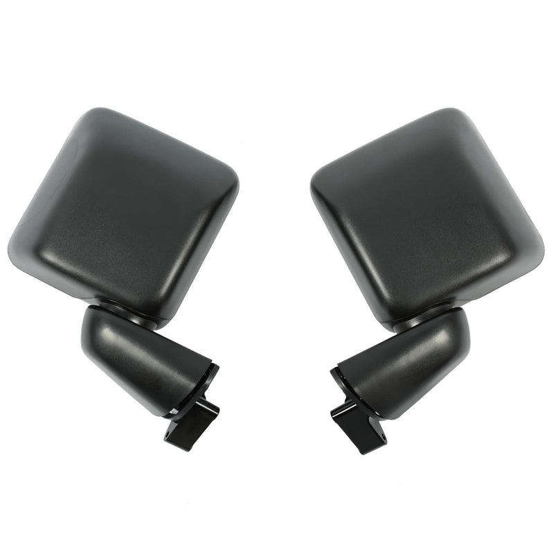 DURAFORCE Pair Exterior Manual Mirrors For Jeep Wrangler JL Gladiator 2018-2023 82215138