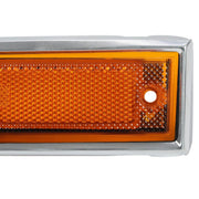 DURAFORCE Fit For 81-91 GMC Chevy Pickup Truck Pair Front Side Marker Lights Amber Lens