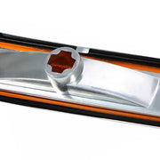 DURAFORCE Fit For 81-91 GMC Chevy Pickup Truck Pair Front Side Marker Lights Amber Lens