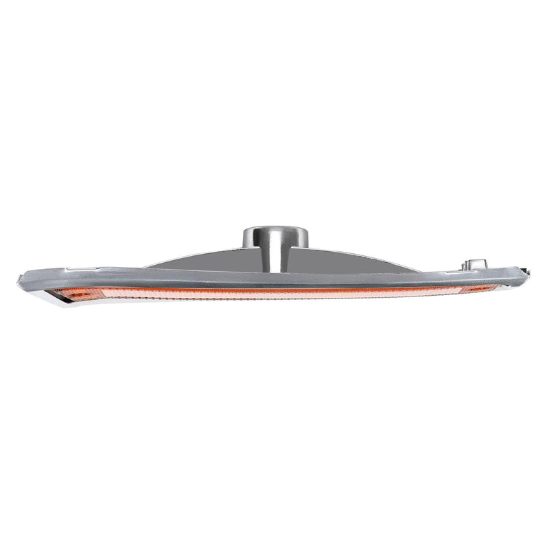 DURAFORCE Fit For 81-91 GMC Chevy Pickup Truck Pair Front Side Marker Lights Amber Lens