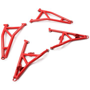 DURAFORCE Red High Clearance Steel Front A Arms for 2014+ Polaris RZR XP Turbo / 4 1000