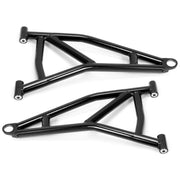 DURAFORCE Black High Clearance Steel A-Arms Set for 2014 + Polaris RZR XP 4 1000 Turbo