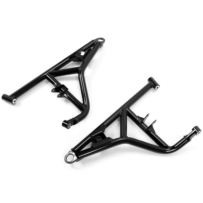 DURAFORCE Black High Clearance Steel A-Arms Set for 2014 + Polaris RZR XP 4 1000 Turbo