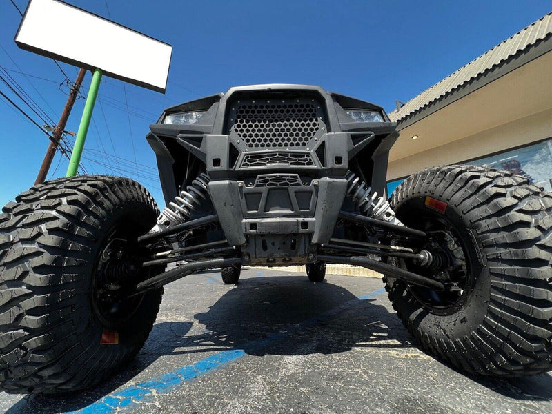 DURAFORCE Black High Clearance Steel A-Arms Set for 2014 + Polaris RZR XP 4 1000 Turbo