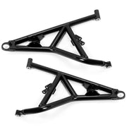 DURAFORCE Black High Clearance Steel A-Arms Set for 2014 + Polaris RZR XP 4 1000 Turbo