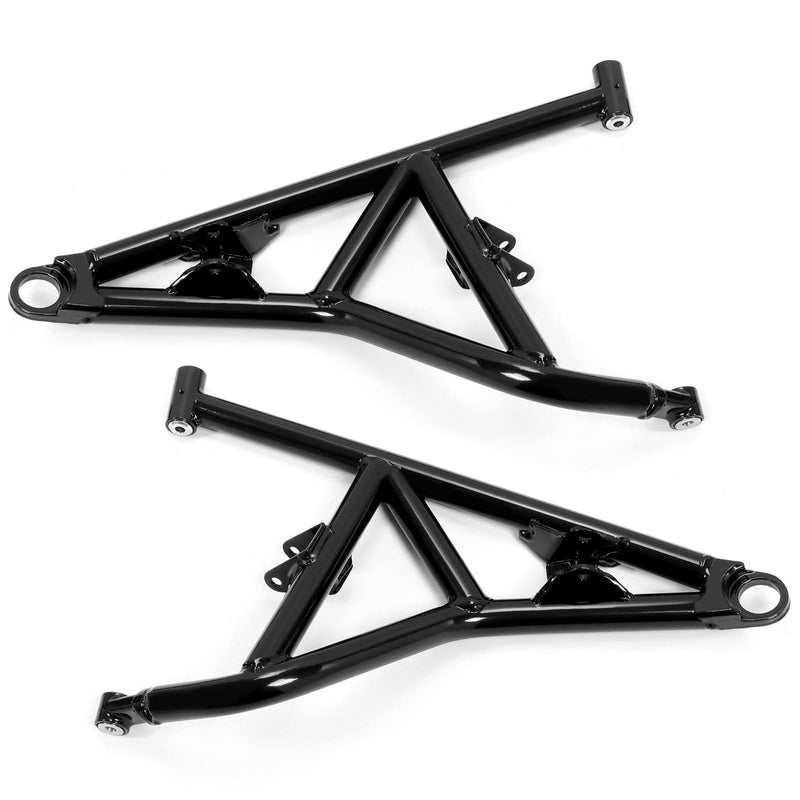 DURAFORCE Black High Clearance Steel A-Arms Set for 2014 + Polaris RZR XP 4 1000 Turbo