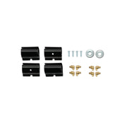 DURAFORCE Black High Clearance Steel A-Arms Set for 2014 + Polaris RZR XP 4 1000 Turbo