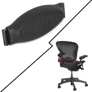 DURAFORCE Lumbar Back Support Pad Size B Black For Herman Miller Aeron Chair