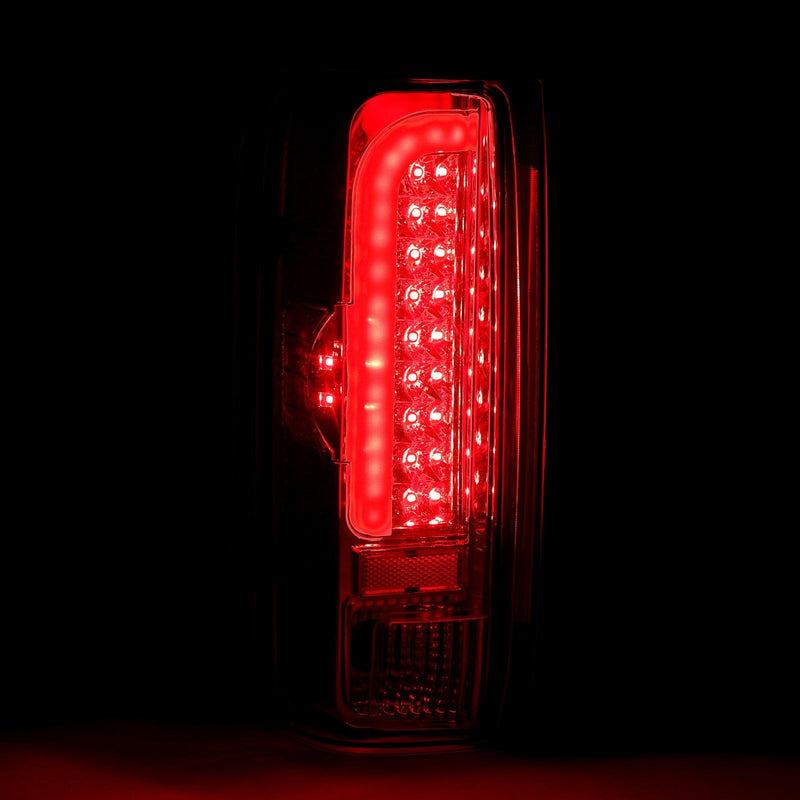 DURAFORCE For 1990-1997 Ford F150 F250 F350 Bronco LH & RH Tail Lights Brake Lamps LED