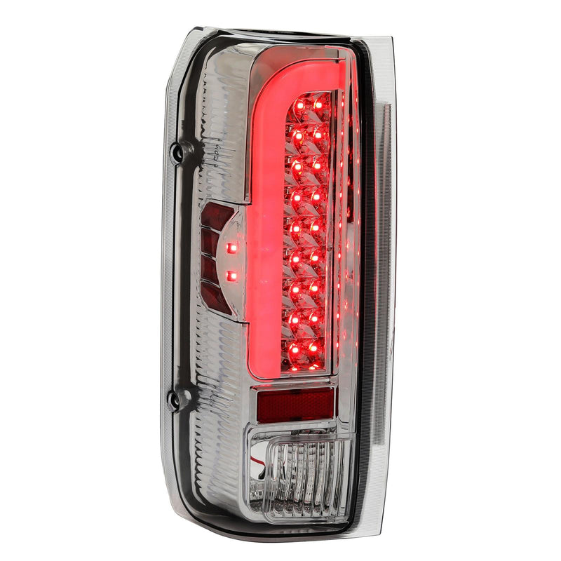 DURAFORCE For 1990-1997 Ford F150 F250 F350 Bronco LH & RH Tail Lights Brake Lamps LED