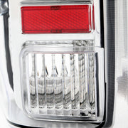 DURAFORCE For 1990-1997 Ford F150 F250 F350 Bronco LH & RH Tail Lights Brake Lamps LED