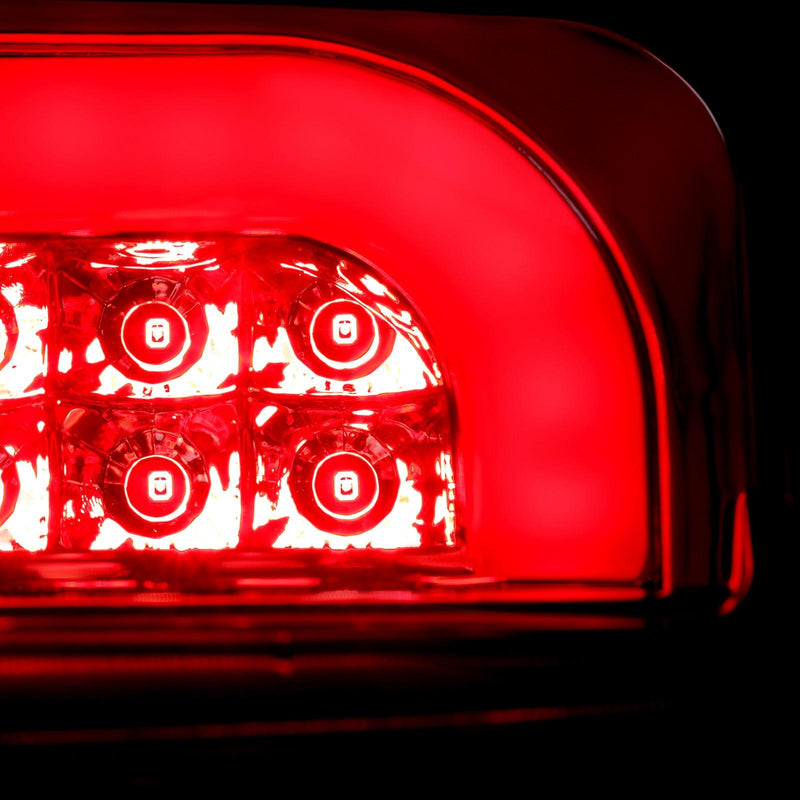 DURAFORCE For 1990-1997 Ford F150 F250 F350 Bronco LH & RH Tail Lights Brake Lamps LED