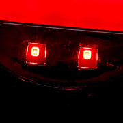 DURAFORCE For 1990-1997 Ford F150 F250 F350 Bronco LH & RH Tail Lights Brake Lamps LED