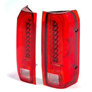 DURAFORCE LED Tail Lights Rear Brake Lamps For 90-97 96 Ford F150 F250 F350 Bronco Pair