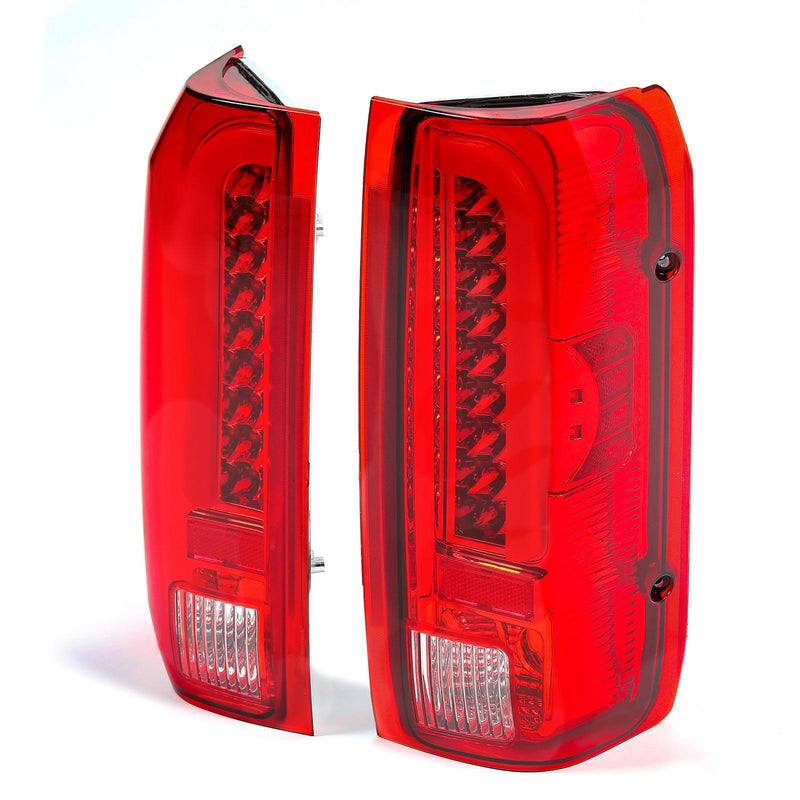 DURAFORCE LED Tail Lights Rear Brake Lamps For 90-97 96 Ford F150 F250 F350 Bronco Pair