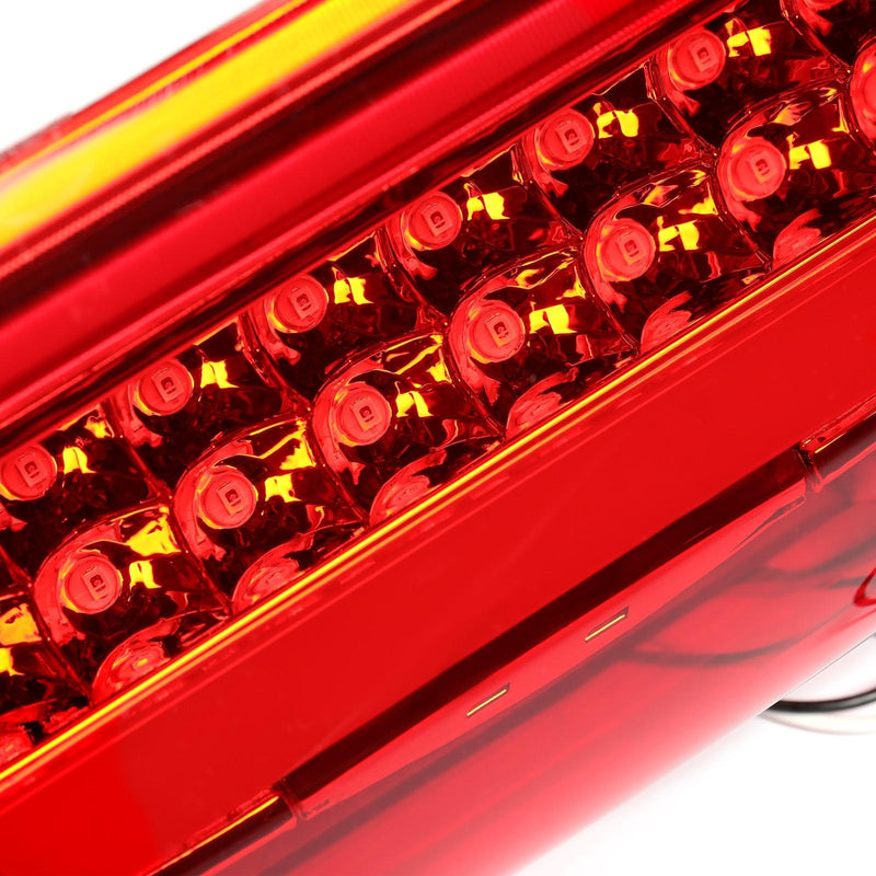 DURAFORCE LED Tail Lights Rear Brake Lamps For 90-97 96 Ford F150 F250 F350 Bronco Pair