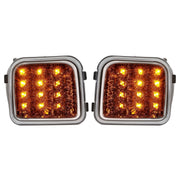 DURAFORCE For Hummer H3/H3T Pickup 06-10 Led Front Corner Light Lamp Clear Signal Parking