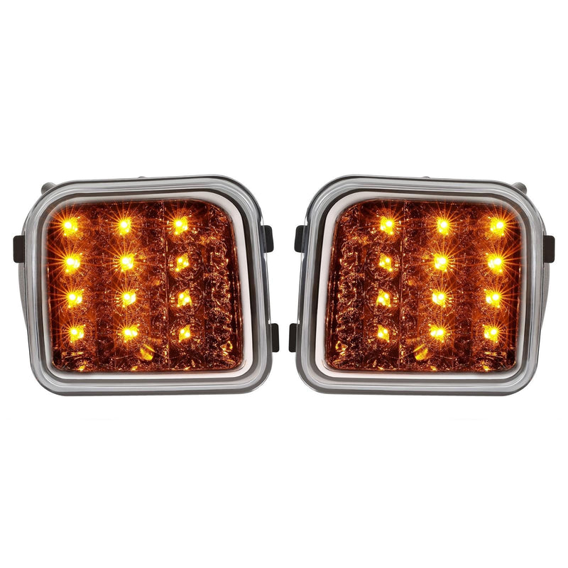 DURAFORCE For Hummer H3/H3T Pickup 06-10 Led Front Corner Light Lamp Clear Signal Parking
