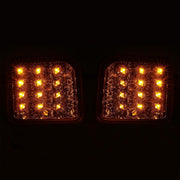 DURAFORCE For Hummer H3/H3T Pickup 06-10 Led Front Corner Light Lamp Clear Signal Parking