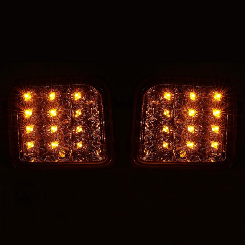 DURAFORCE For Hummer H3/H3T Pickup 06-10 Led Front Corner Light Lamp Clear Signal Parking