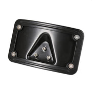 DURAFORCE 3 Hole Curved Laydown License Plate Mount Bracket w/Frame For Harley Dyna XL