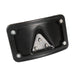 DURAFORCE 3 Hole Curved Laydown License Plate Mount Bracket w/Frame For Harley Dyna XL
