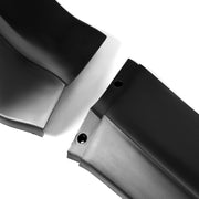 DURAFORCE For Dodge Charger SRT 11-14 Matte Black Front Bumper Splitter Spoiler Lip 3PCS