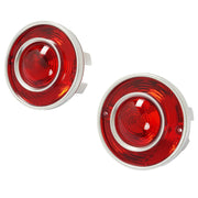 DURAFORCE 4PCS Tail Lights and Backup Lights Lamps Fit For Chevrolet Corvette C3 1975-1979