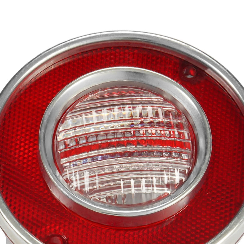 DURAFORCE 4PCS Tail Lights and Backup Lights Lamps Fit For Chevrolet Corvette C3 1975-1979