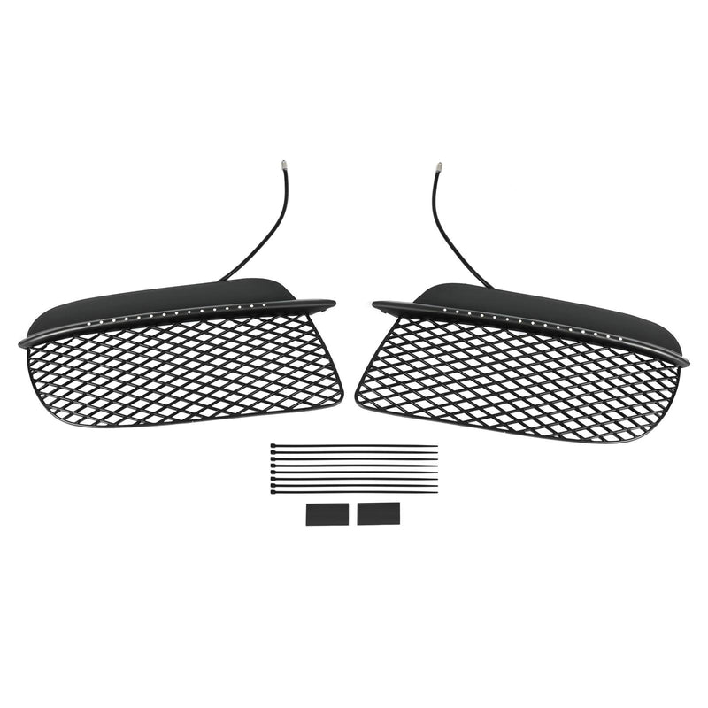 DURAFORCE Fog Lights For Porsche Cayman 2006 2007 2008 Spars with Radiator Guards LED