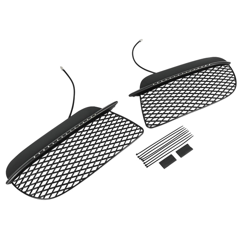 DURAFORCE Fog Lights For Porsche Cayman 2006 2007 2008 Spars with Radiator Guards LED